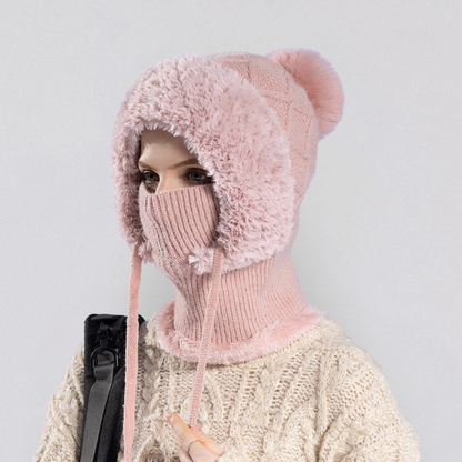 Eraze™ - Pluszowa Zimowa Kominiarka z Pełnym Pokryciem