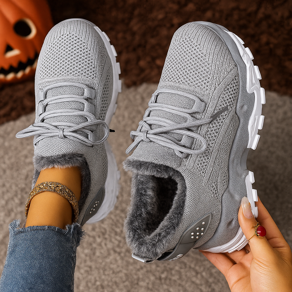 Klara| Ciepłe polarowe buty do biegania