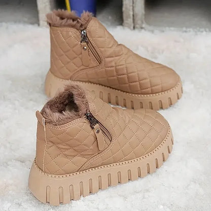 Arlette™ - Ciepłe śniegowce na Klinowym Obcasie