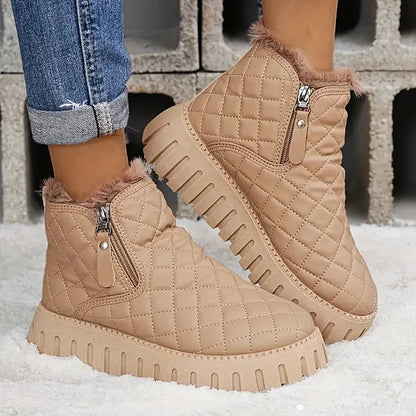 Arlette™ - Ciepłe śniegowce na Klinowym Obcasie