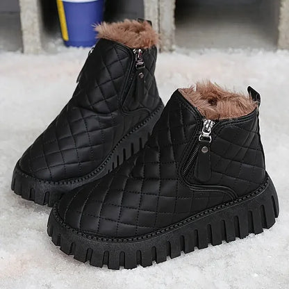 Arlette™ - Ciepłe śniegowce na Klinowym Obcasie