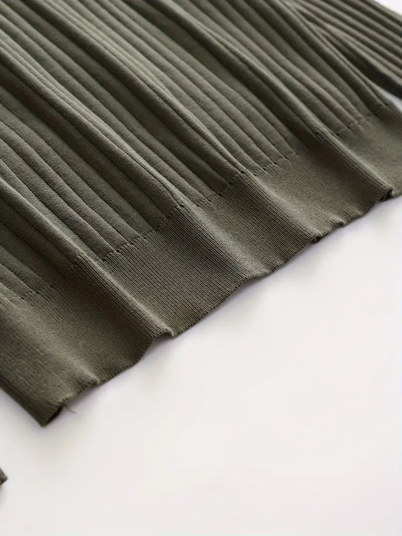 ALEJANDRO: DZIANINOWY SWETER MUSKELFIT