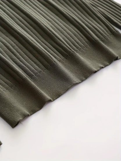 ALEJANDRO: DZIANINOWY SWETER MUSKELFIT